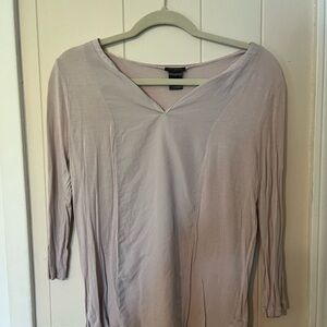Ann Taylor Tan Relaxed Blouse